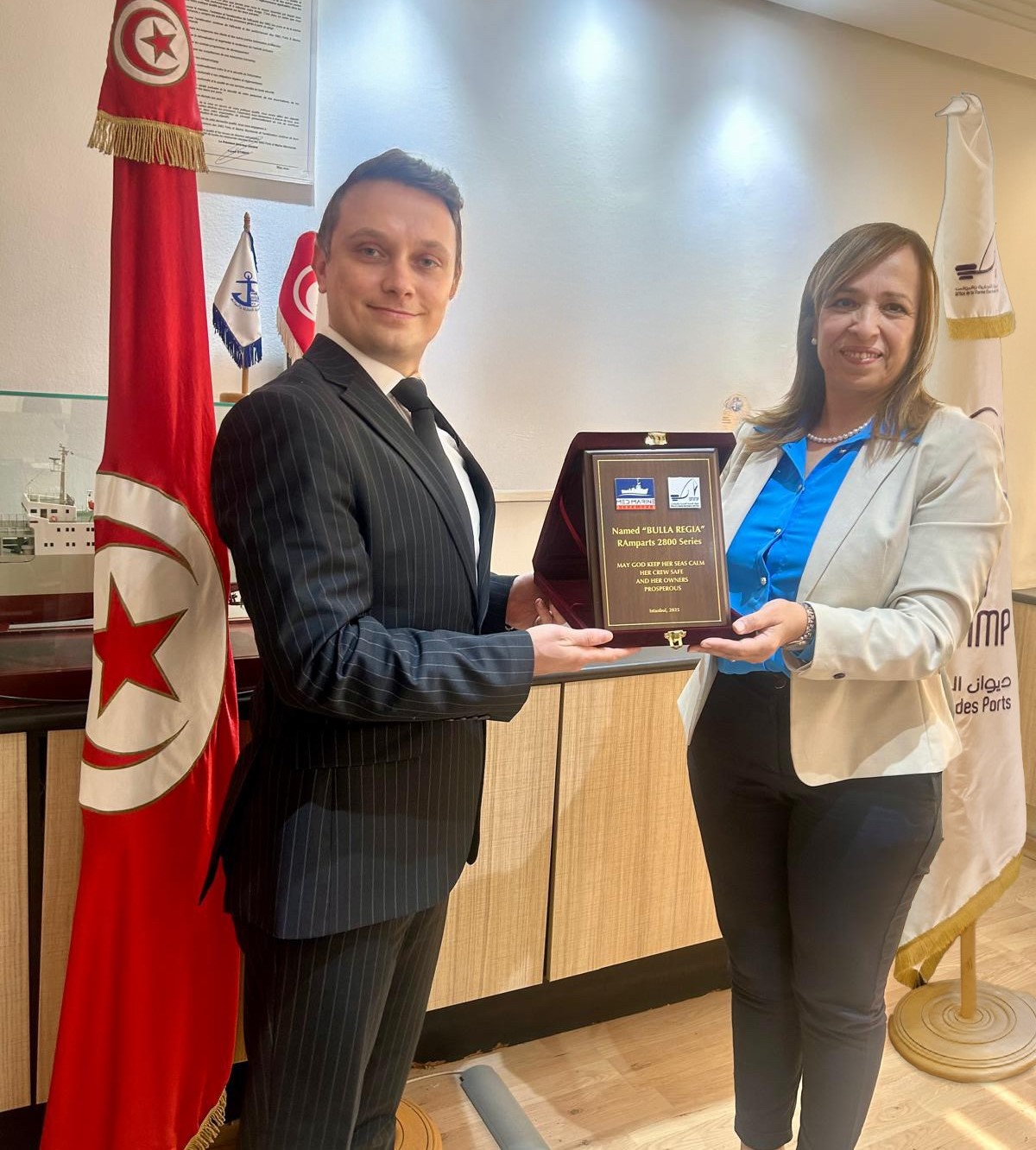 BULLA REGIA BEGINS HER JOURNEY: MED MARINE COMPLETES THE FIRST DELIVERY FOR OMMP